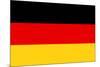 Germany National Flag-null-Mounted Art Print