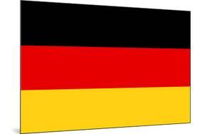 Germany National Flag-null-Mounted Art Print