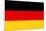 Germany National Flag-null-Mounted Art Print