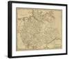 Germany North, c.1812-Aaron Arrowsmith-Framed Art Print