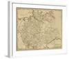 Germany North, c.1812-Aaron Arrowsmith-Framed Art Print