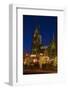 Germany, North Rhine-Westphalia, Cologne, Christmas Fair in Front of the Cologne Cathedral-Andreas Keil-Framed Photographic Print