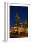 Germany, North Rhine-Westphalia, Cologne, Christmas Fair in Front of the Cologne Cathedral-Andreas Keil-Framed Photographic Print