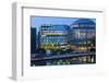 Germany, North Rhine-Westphalia, Cologne, Mediapark, Cinedom, Evening Light-Chris Seba-Framed Photographic Print