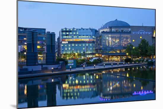 Germany, North Rhine-Westphalia, Cologne, Mediapark, Cinedom, Evening Light-Chris Seba-Mounted Photographic Print