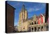 Germany, North Rhine-Westphalia, Cologne, Old Town, City Hall-Chris Seba-Stretched Canvas