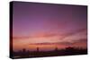 Germany, North Rhine-Westphalia, Cologne, Skyline with Evening Sky-Andreas Keil-Stretched Canvas