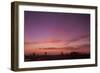 Germany, North Rhine-Westphalia, Cologne, Skyline with Evening Sky-Andreas Keil-Framed Photographic Print