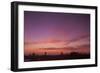 Germany, North Rhine-Westphalia, Cologne, Skyline with Evening Sky-Andreas Keil-Framed Photographic Print