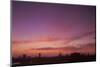 Germany, North Rhine-Westphalia, Cologne, Skyline with Evening Sky-Andreas Keil-Mounted Photographic Print
