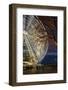 Germany, North Rhine-Westphalia, Dusseldorf, Big Wheel on the Old Town Bank at Night-Andreas Keil-Framed Photographic Print