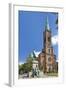 Germany, North Rhine-Westphalia, Dusseldorf, Martin Luther Square, St. John's Church-Chris Seba-Framed Photographic Print