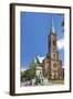 Germany, North Rhine-Westphalia, Dusseldorf, Martin Luther Square, St. John's Church-Chris Seba-Framed Photographic Print