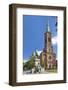 Germany, North Rhine-Westphalia, Dusseldorf, Martin Luther Square, St. John's Church-Chris Seba-Framed Photographic Print