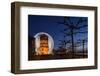 Germany, North Rhine-Westphalia, Dusseldorf, Old Town Shore with Navigation Museum, Big Wheel-Andreas Keil-Framed Photographic Print