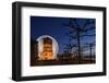 Germany, North Rhine-Westphalia, Dusseldorf, Old Town Shore with Navigation Museum, Big Wheel-Andreas Keil-Framed Photographic Print