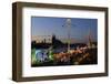 Germany, North Rhine-Westphalia, Funfair on the Deutz Shore-Andreas Keil-Framed Photographic Print