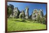 Germany, North Rhine-Westphalia, Horn-Bad Meinberg, Externsteine-Chris Seba-Framed Photographic Print