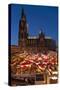 Germany, North Rhine-Westphalia, Rhineland, Cologne, Christmas Market-Chris Seba-Stretched Canvas