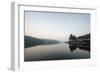 Germany, North Rhine-Westphalia, Sorpe Dam, Camping Site-Benjamin Engler-Framed Photographic Print