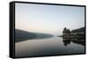 Germany, North Rhine-Westphalia, Sorpe Dam, Camping Site-Benjamin Engler-Framed Stretched Canvas