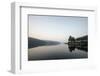 Germany, North Rhine-Westphalia, Sorpe Dam, Camping Site-Benjamin Engler-Framed Photographic Print