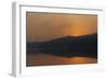 Germany, North Rhine-Westphalia, Sunrise over Sorpe Dam-Benjamin Engler-Framed Photographic Print