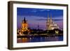 Germany, North Rhine-Westphalia, the Rhine, Cologne, Cathedral, Evening Mood-Chris Seba-Framed Photographic Print