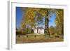 Germany, Ostwestfalen-Lippe, Schieder Castle, Castle Grounds, Autumn-Chris Seba-Framed Photographic Print