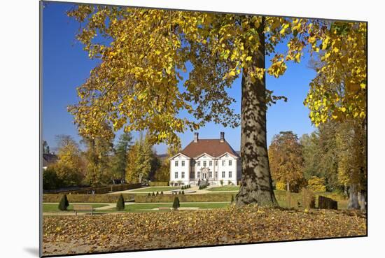Germany, Ostwestfalen-Lippe, Schieder Castle, Castle Grounds, Autumn-Chris Seba-Mounted Photographic Print