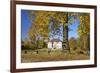 Germany, Ostwestfalen-Lippe, Schieder Castle, Castle Grounds, Autumn-Chris Seba-Framed Photographic Print