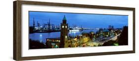 Germany, Port Hamburg-null-Framed Photographic Print