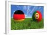 Germany-Portugal-mhristov-Framed Art Print