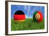 Germany-Portugal-mhristov-Framed Art Print