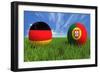 Germany-Portugal-mhristov-Framed Art Print