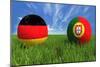 Germany-Portugal-mhristov-Mounted Premium Giclee Print