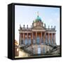 Germany, Potsdam, Berlin Brandenburg, Sanssouci. the Communs at the Sanssouci Royal Park.-Ken Scicluna-Framed Stretched Canvas