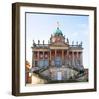 Germany, Potsdam, Berlin Brandenburg, Sanssouci. the Communs at the Sanssouci Royal Park.-Ken Scicluna-Framed Photographic Print