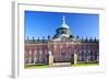 Germany, Potsdam, Berlin Brandenburg, Sanssouci. the New Palace at the Sanssouci Park.-Ken Scicluna-Framed Photographic Print