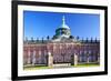 Germany, Potsdam, Berlin Brandenburg, Sanssouci. the New Palace at the Sanssouci Park.-Ken Scicluna-Framed Photographic Print