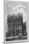 Germany - Progress of Work on the Cologne Cathedral - the Western Facade.-null-Mounted Giclee Print