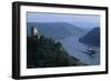 Germany, Rhine Valley, Kaub, Pfalz Island with Castle-null-Framed Giclee Print