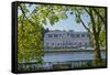 Germany, Rhineland, Dusseldorf, Benrath Palace-Chris Seba-Framed Stretched Canvas