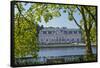 Germany, Rhineland, Dusseldorf, Benrath Palace-Chris Seba-Framed Stretched Canvas