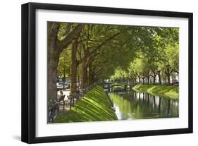 Germany, Rhineland, Dusseldorf, Kšnigsallee-Chris Seba-Framed Premium Photographic Print