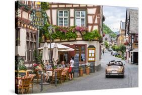 Germany, Rhineland Palatinate, Bacharach-Alan Copson-Stretched Canvas