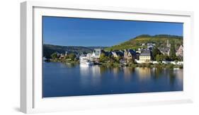 Germany, Rhineland-Palatinate, Bank of Moselle River, Traben, Traben-Trarbach-Chris Seba-Framed Photographic Print