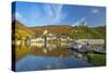 Germany, Rhineland-Palatinate, Beisltein, the Moselle, Reaction Ferry, River Cruise Ship-Chris Seba-Stretched Canvas