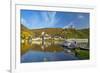 Germany, Rhineland-Palatinate, Beisltein, the Moselle, Reaction Ferry, River Cruise Ship-Chris Seba-Framed Photographic Print