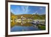 Germany, Rhineland-Palatinate, Beisltein, the Moselle, Reaction Ferry, River Cruise Ship-Chris Seba-Framed Photographic Print